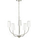 Kandor 5 Light 26 inch Brushed Nickel Chandelier Ceiling Light